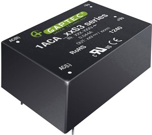 Moduł zasilacza AD/DC, zamknięty Gaptec 1ACA_09S3 9 V/DC  1 W
