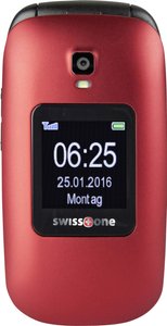 Telefon komórkowy z klapką dla Seniora swisstone BBM 625, 2.4 cal, 0.3 MPx