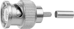 Złącze BNC Telegärtner J01002F1352z J01002F1352z złącze męskie proste 75 Ω 1 szt.