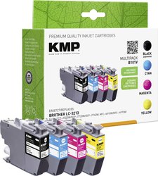 Wkład atramentowy KMP do Brother DCP-J772, LC-3213, czarny atrament KMP B101V 1539,4005, 1 zest.