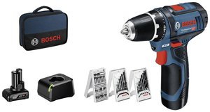 Wiertarko-wkrętarka akumulatorowa Bosch Professional GSR 12V-15 0615990G6L, dystrybucja, niemiecka
