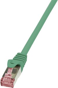 Kabel LAN LogiLink CQ2085S, 1 szt., RJ45, CAT 6, S/FTP, 7.50 m, zielony