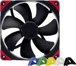 Noctua NF-A14 PWM chromax.black.swap Wentylator do obudowy PC  (S x W x G) 140 x 140 x 25 mm