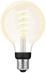Żarówka LED Philips Lighting Hue White Ambiance E27 Einzelpack Globe G93 Filament 300lm Hue 871951430148100 7 W