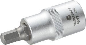 Nasadka trzpieniowa 7 mm TOOLCRAFT  816157 wewnętrzny sześciokąt 1 szt.