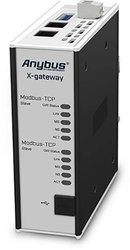 Anybus Modbus-TCP podrzędna / Modbus-TCP podrzędna bramka Brama sieciowa Anybus AB7633  24 V/DC