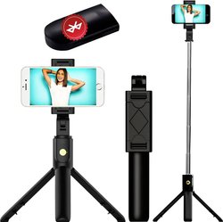 Selfiestick Sharpix, statyw statywowy bluetooth z pilotem Selfie Stick Sharpix 4260634745814, 1 szt.