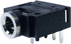 Gniazdo Jack SKT 3,5 mm Cliff FC68133, 5-Pin