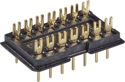 Wtyczka DIN Fischer Elektronik DILS 14 GO, RM 2,5 mm, 14 pin