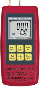 Manometr Greisinger GMH 3161-01 601636, -0.001 - 0.025 bar, Od -25 do +50°C, od 0 do +95% wilg. wzgl. (bez kondensacji), IP65