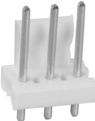 Listwa kołkowa, męska, standardowa TE Connectivity MTA-156 640388-7, wire-to-wire, piny: 7, 7 A, 1 szt.