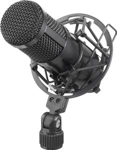 Mikrofon USB Renkforce RF-MIC-510 z twardym etui Mikrofon USB Renkforce RF-MIC-510