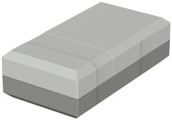 Obudowa elektroniki ELEGANT EG 1030 Bopla 32103000 polistyrol (EPS) szaro-biały (ral 7035) 100 x 54 x 30  1 szt.