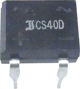Prostownik mostkowy Diotec B250D, 600 V, 1 A