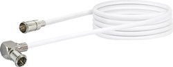 Kabel Anteny, Schwaiger MMC15 052 MMC15 052, [1x szybkozłączka F - 1x wtyczka Mini-DAT], 90 dB, 1.50 m, biały