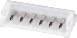 Listwa kołkowa, męska, standardowa JST S6B-EH (LF)(SN) S6B-EH (LF)(SN), wire-to-board, piny: 6, 3 A, 1 szt.