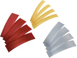 Rurka termokurczliwa do akumulatorów bez kleju TRU COMPONENTS 1570851, 2:1, 30 Teile