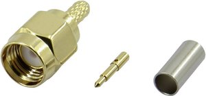 Złącze SMA TRU COMPONENTS SMA-JC-RG174-2 1372246 złącze męskie proste 50 Ω 1 szt.