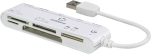 Czytnik kart pamięci, zewnętrzny Renkforce CR45e RF-4406164 USB 2.0