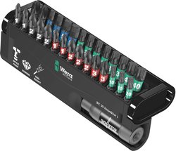 Bity Wera BC Impaktor/30 Bit-Check 05057690001 1 zest. krzyżakowy Phillips, krzyżakowy Pozidriv, TORX wewnętrzny, wewnętrzny sześciokąt