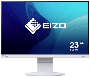 EIZO EV2360-WT Monitor  EEK C (A - G) 57.2 cm (22.5 cal) 1920 x 1200 px 16:10 5 ms DisplayPort, HDMI, USB-B, USB 3.2 Gen 1 (USB 3.0), słuchawki (jack 3,5 mm), Audio-Line-in LCD (IPS)