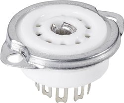 Gniazdo ceramiczne   Ilość biegunów 9 Trzonek Noval Typ montażu Rama konstrukcyjna Opis: Ceramiczny