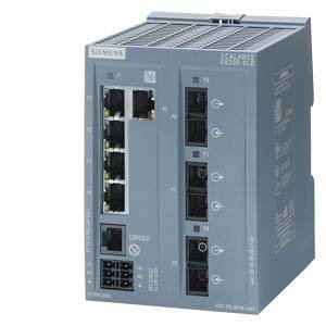 SCALANCE XB205 3LD Managed Switch, 5x RJ45, Layer 2, 3 xSinglemode SC, DEF: PN IO Siemens 6GK5205-3BF00-2AB2 Switch przemysłowy Ethernet   10 / 100 MBit/s