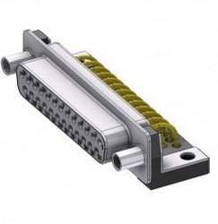 Złącze żeńskie D-Sub Deltron Connectors DTS 25 SYC M66UN, rzędy: 2, styki: 25, 90 °, 1 szt.