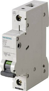 Wyłącznik automatyczny Siemens 5SL6106-7, 1 styk, 230 V, 400 V, 6 A