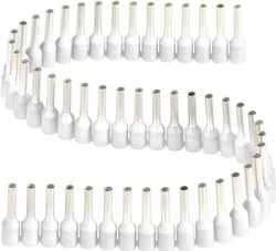 Końcówki kabli z kołn. Vogt Verbindungstechnik 470108,00050, 0,3-0,5 mm2 x 8 mm, 50 szt.