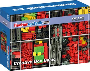 fischertechnik 554195 Creative Box Basic Zestawy, Eksperymenty, Mechanika, Edukacja społeczno-przyrodnicza Zestaw eksperymentalny Od 7 lat