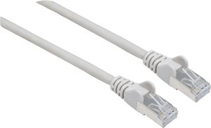 Kabel sieciowy Intellinet Cat7 S/FTP ze złączem Cat6a 100% miedzi LS0H 1m, szary Kabel LAN Intellinet 740678, 1 szt., RJ45, CAT 6a, S/FTP, 1.00 m, szary