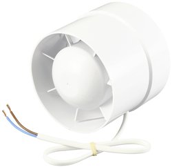 Wentylator rurowy Sygonix SY-5233248, (Ø x G) 104 mm x 88 mm, 130 m³/h