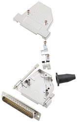 Zestaw listew męskich D-Sub encitech DTSL37-LJSRG-S-HDP62-W-K 6355-8043-04, rzędy: 3, styki: 62, 45 °, 1 szt.