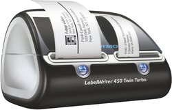 Drukarka etykiet Dymo LabelWriter 450 Twin Turbo, szerokość taśmy do 60 mm