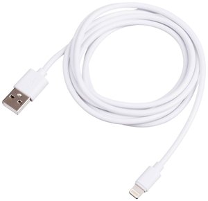Kabel USB Akyga, Złącze męskie USB-A, Złącze męskie Lightning, 1.80 m