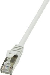 Kabel LAN LogiLink CP1022S, 1 szt., RJ45, CAT 5e, F/UTP, 0.50 m, szary