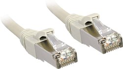 Lindy Cat.6 SSTP / S / FTP PIMF Premium kabel krosowy, bezhalogenowy, szary, 90m Kabel LAN LINDY 45596, 1 szt., RJ45, CAT 6, S/FTP, 90.00 m, szary