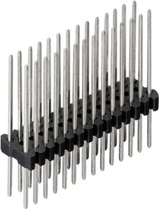 Listwa pinowa Fischer Elektronik SLV W 2 055/ 72/Z, RM 1,27 mm, 2 x 36 pin, 1,5 A