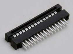 TRU COMPONENTS TC-2506346 Listwa ze złączami sprężynowymi z płaskim gniazdem kablowym Siatka: 2 mm Ilośc pinów: 16 Ilość rzędów: 2 1 szt.