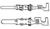 TE Connectivity TE AMP Round Connector Systems - Terminals 929968-1, 1 szt.