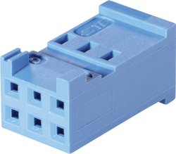 Obudowa złącza pin żeńskiego na kabel TE Connectivity AMPMODU 281839-4, wire-to-board, piny: 8, 5 A, 1 szt.