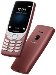Nokia 8210 4G Telefon komórkowy czerwony Mocor OS