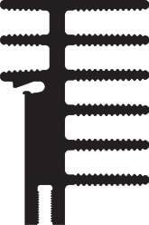 Radiator Fischer Elektronik SK 481 50 SA + 2x THFU 2 4.2 K/W