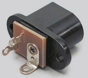 Złącze męskie niskonapięciowe BKL Electronic  złącze żeńskie do wbudowania pionowego  5.50 mm 1 szt.