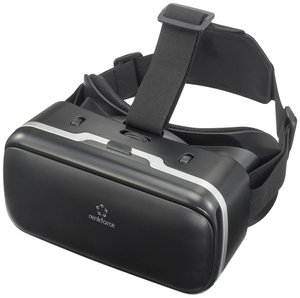 Okulary VR Renkforce RF-VRG-200 do smartfonów z przyciskiem Okulary 3D Renkforce RF-VRG-200 czarny