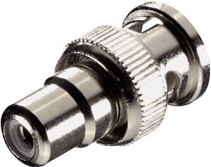 Przejściówka, adapter BNC, Cinch SpeaKa Professional SP-7869892, [1x złącze męskie BNC - 1x złącze żeńskie RCA/cinch]