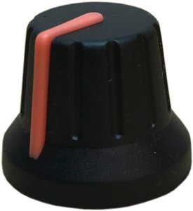Pokrętło PSP 49009-OR 49009-OR, ze wskaźnikiem, (Ø x W) 18.8 mm x 15.24 mm, 1 szt.