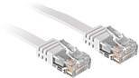 Kabel LAN LINDY 47501, 1 szt., RJ45, CAT 6, U/UTP, 1.00 m, biały