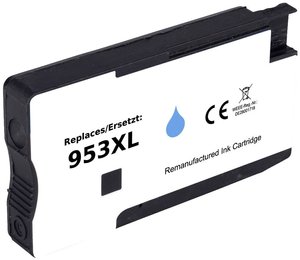 Renkforce Tusz Zamiennik HP 953XL, F6U16AE Cyjan  atrament Renkforce RF-5655878, 1 szt.